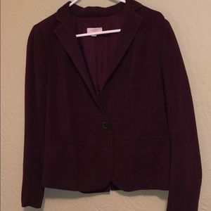 Wine colored Blazer